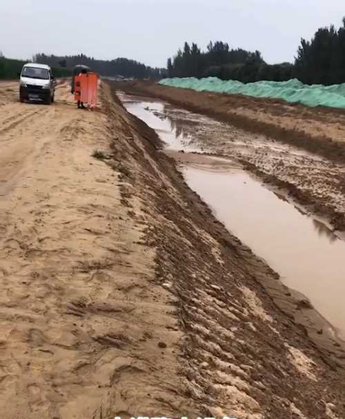 焦作博爱县河道降水